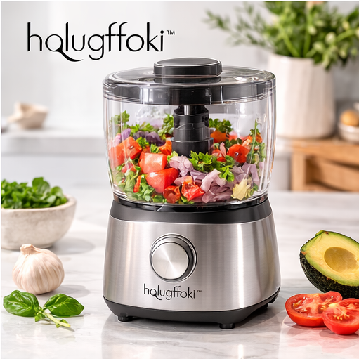 halugffoki™ Electric Food Chopper & Mini Processor
