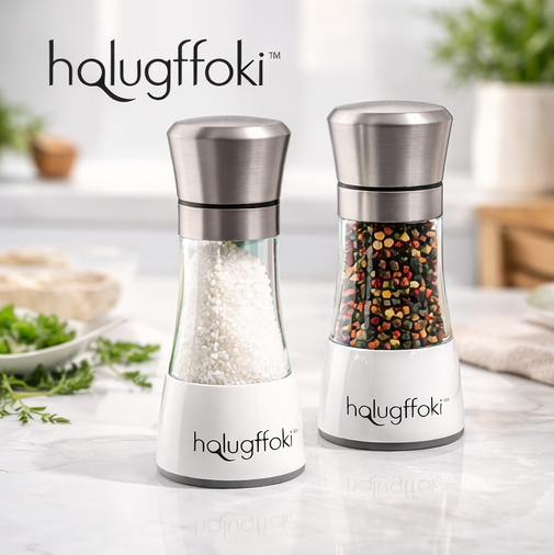 halugffoki™ Salt & Pepper Grinder Set (2-Piece)